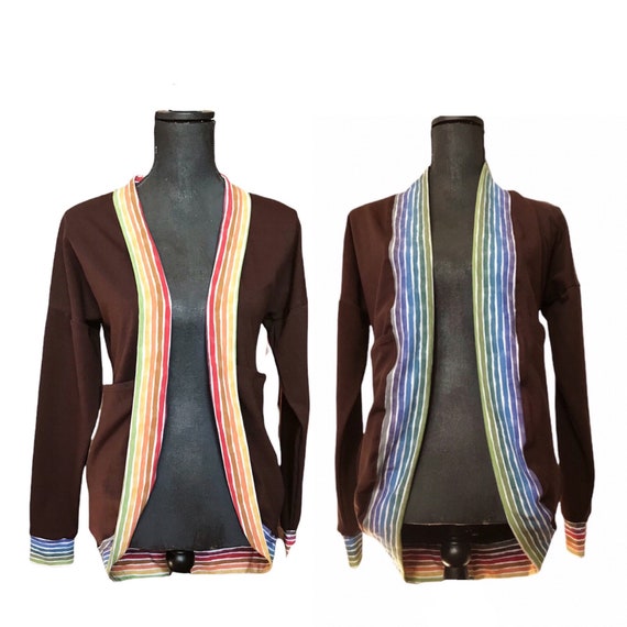 Cozy Cocoon Cardigan Brown With Fall 