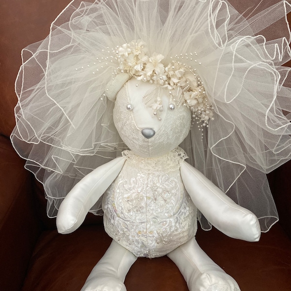 Keepsakes Made From Wedding Dress Etsy