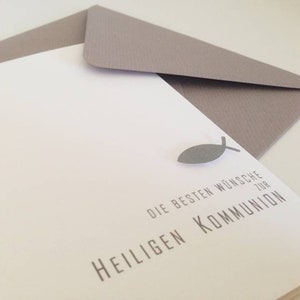 Grußkarte Kommunion/taufe/konfirmation/firmung