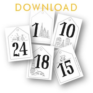 Calendrier de l&#39;Avent 24+6 numéros NOËL PARTOUT (PDF)
