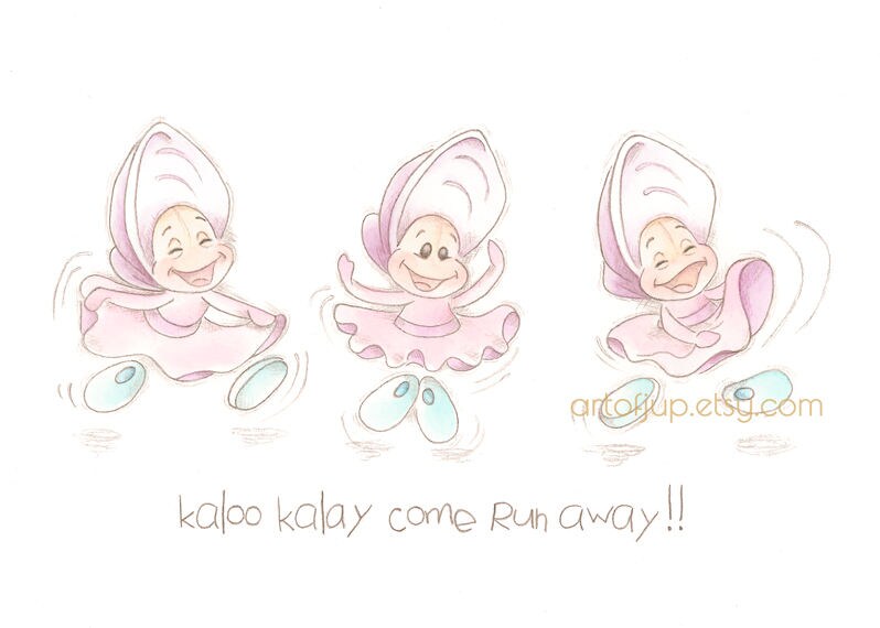 Curious Oysters Alice in Wonderland Little Oysters Print Etsy