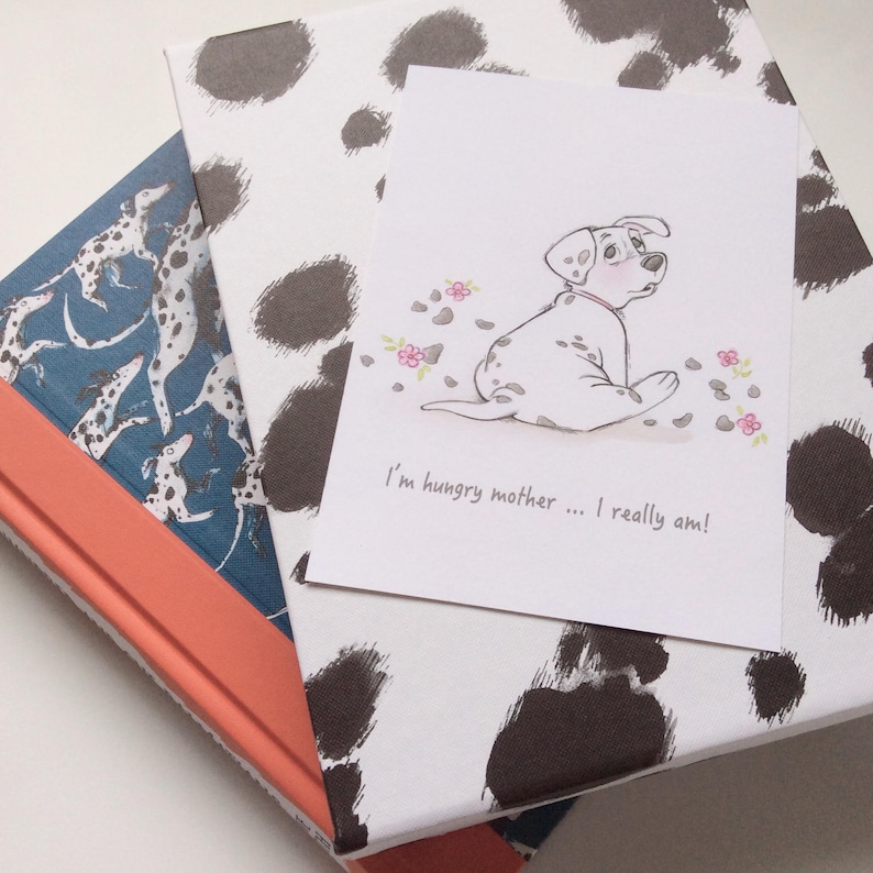 101 Dalmatians Print Rolly Painting Home Decor Wall Art Etsy