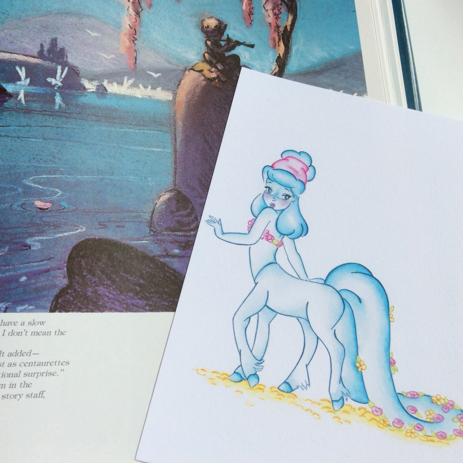 Disney Fantasia Blue Centaur