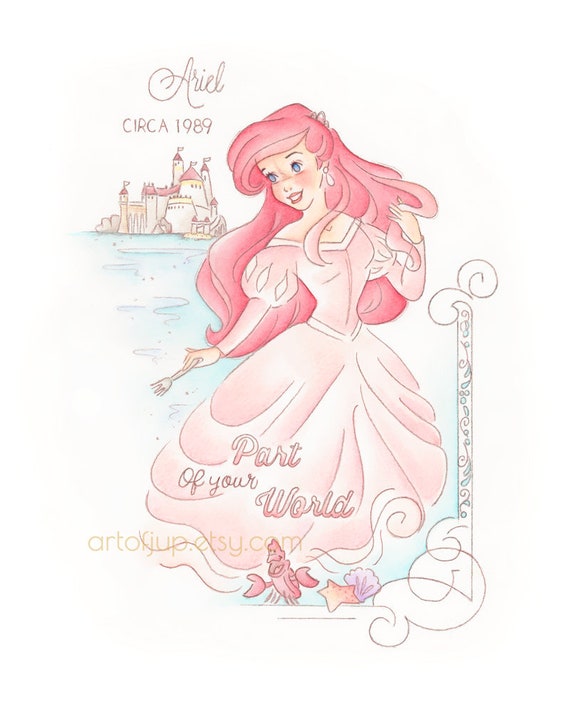 アリエル ドール Part of 感慨深い Your World Disney 今日発送