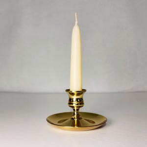 VTG Brass Candlestick Holder (Short)
