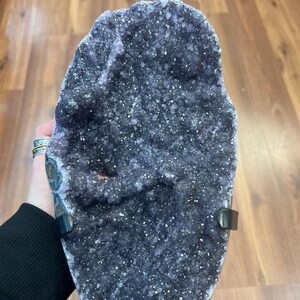 Stunning sparkly Amethyst on stand ~ Juicy Amethyst ~ Amethyst