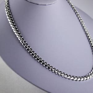 Authentic 925 STERLING SILVER Miami Cuban Link Chain for Everyone 6.3mm 7&quot;-36&quot;