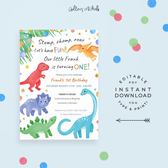 Carte Invitation Anniversaire Enfant, 12 Dinosaure Cartes d'Invitation,  avec 12 Enveloppe 12 Autocollant Set, Thème Carte D'invitation, pour Fête  Anniversaire d'Enfants (A) : : Cuisine et Maison