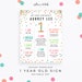 Cute Girl 1 Year Old Sign Editable PDF Download. First | Etsy