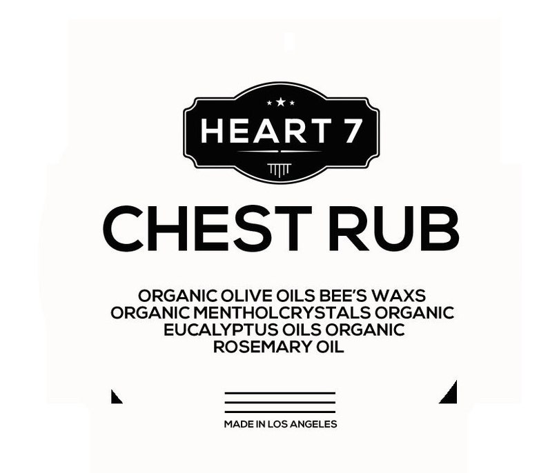 Chest Rub Etsy