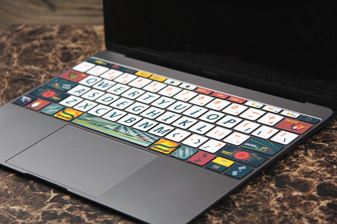 keyboard Sticker laptop Keyboard skin Macbook Keyboard Sticker Etsy