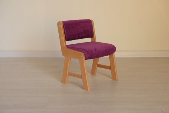 wooden childs chair