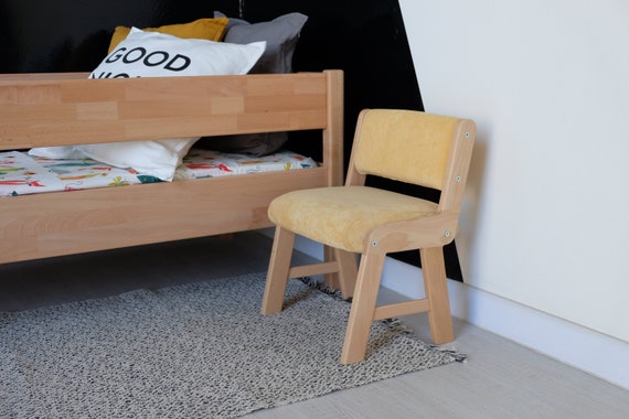 wooden baby stool