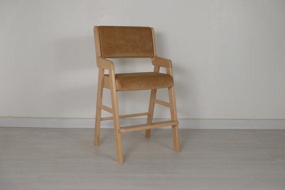 wooden adjustable high chair