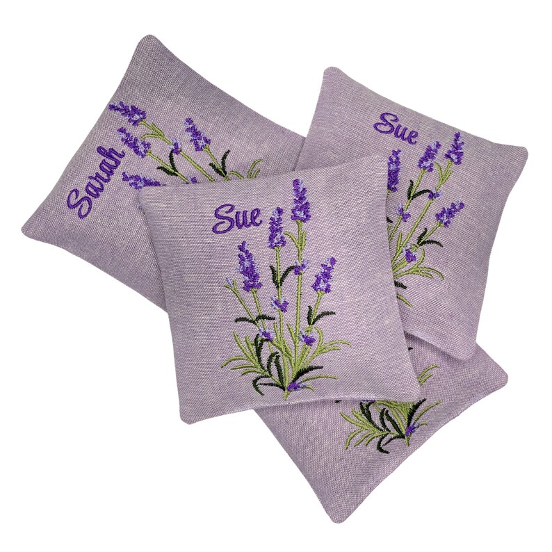 Lavender Sachet, Personalized Lavender Sachet, Bridal Shower Favor, Baby Shower Gift, Mother's Day Gift image 3