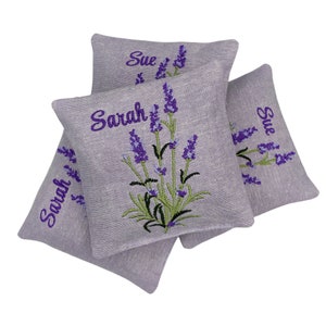 Lavender Sachet, Personalized Lavender Sachet, Bridal Shower Favor, Baby Shower Gift, Mother's Day Gift image 1