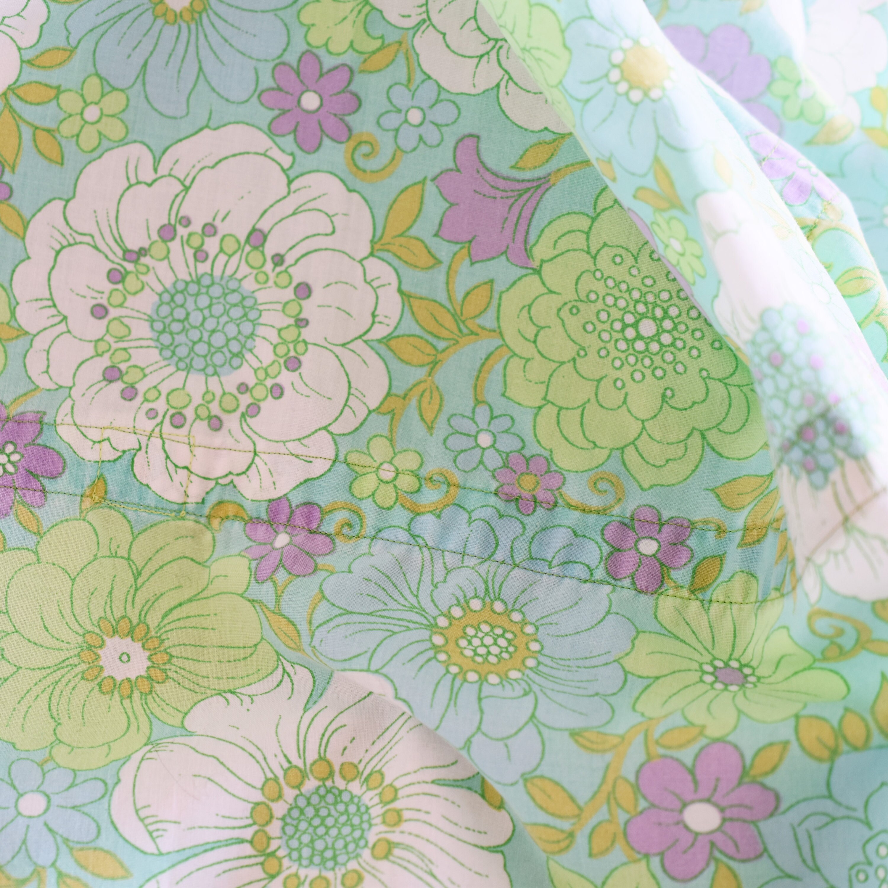 Sheridan Vintage Sheet Upcycled Flat Sheet Vintage Bedding Etsy Australia