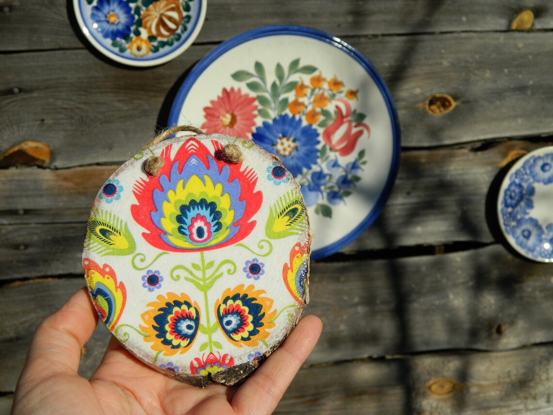 Poland decor Polish gift idea Polish folk Made in Poland Etsy