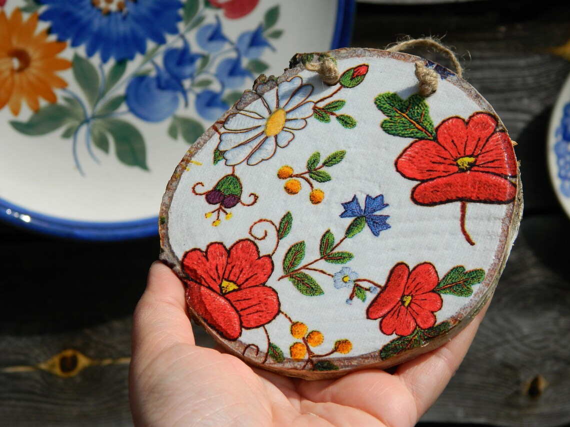 Poppy kitchen decor Poppies home decor Wild red flower Etsy