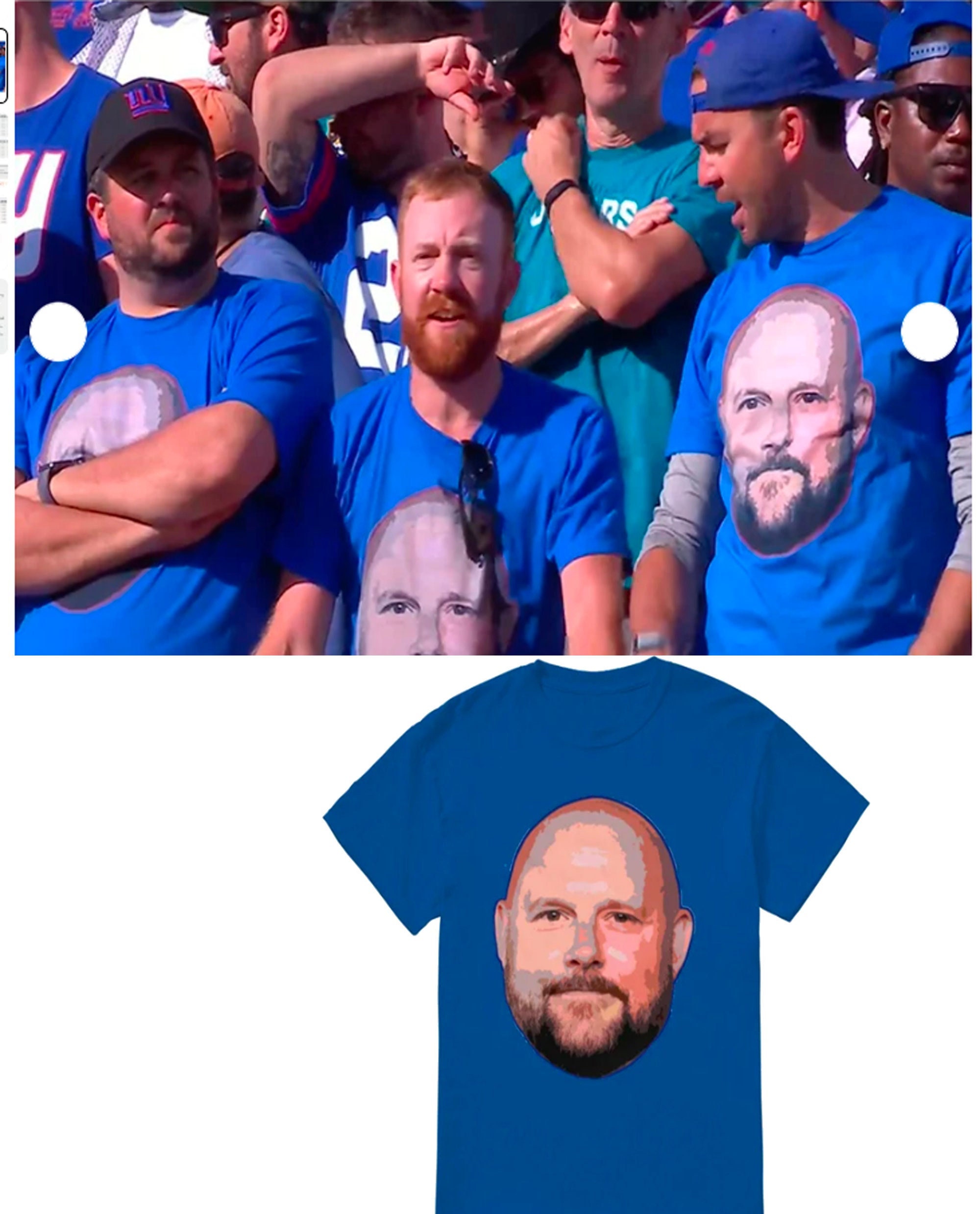 Discover Brian Daboll Face T-Shirt, Brian Daboll Shirt