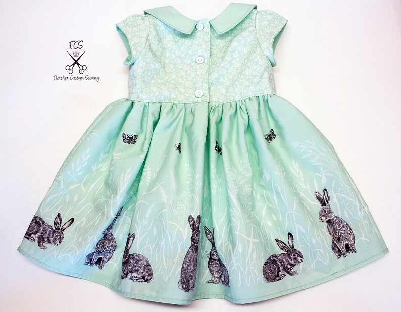 Easter Dress Bunny Rabbit Dress Rabbit Dress Bunny Dress Etsy