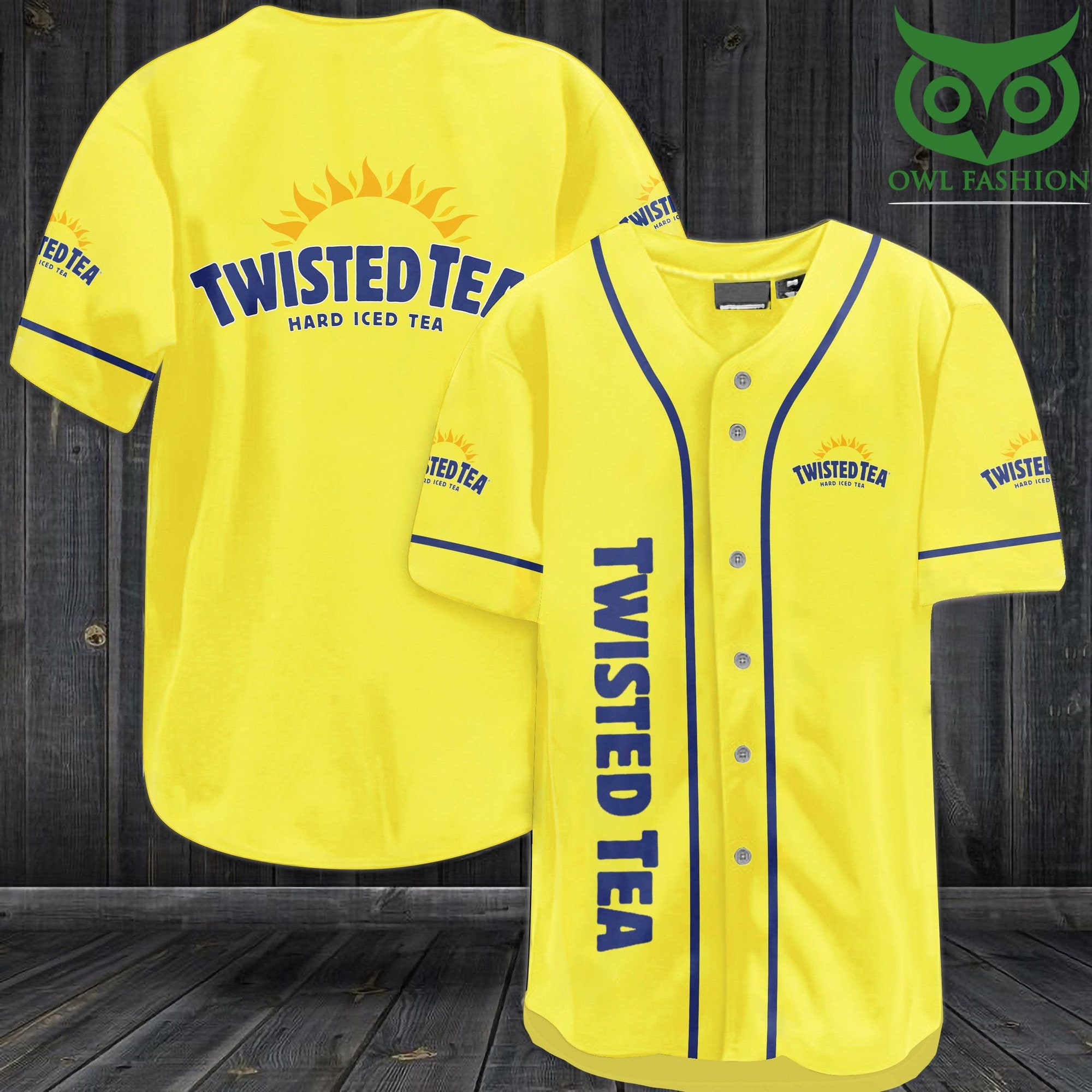 Twisted tea baseball jersey shirt