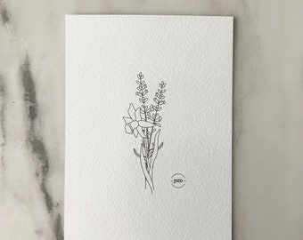 DAFFODIL- MINI PRINT