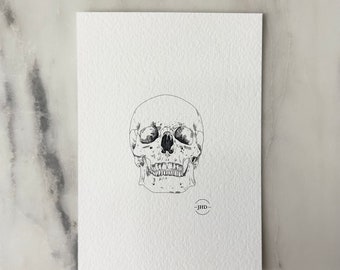 SKULL- MINI PRINT