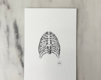 RIBCAGE- MINI PRINT