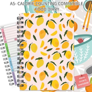 SLIMMING Calorie A5 food planner,2025,Xmas, paper,Inserts, weight loss, diary journal tracker, log, weight buddy, meal planning, organiser