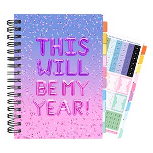 Food Diary, 2025, A5 WEIGHT WATCHERS, Water trackers, Meal Planning, Tracker, Journal, Notebook, Weight loss, Extra Easy, Stickers, Dividers