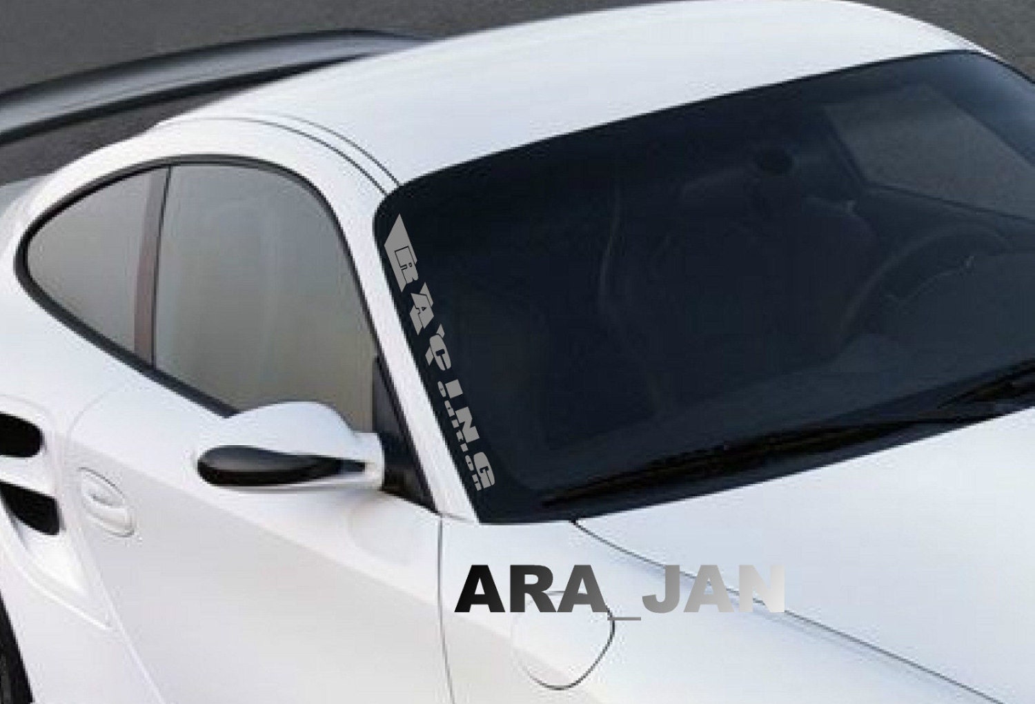 Windshield RACING EDITION Vinyl Decal Sport Racing Sticker Car Logo ...