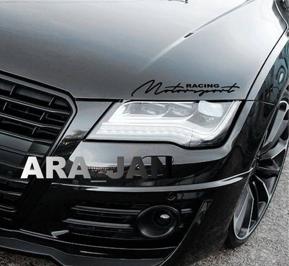 ANY COLOUR Windscreen Sticker Turbo Euro Car Vinyl Decal German Whip 02