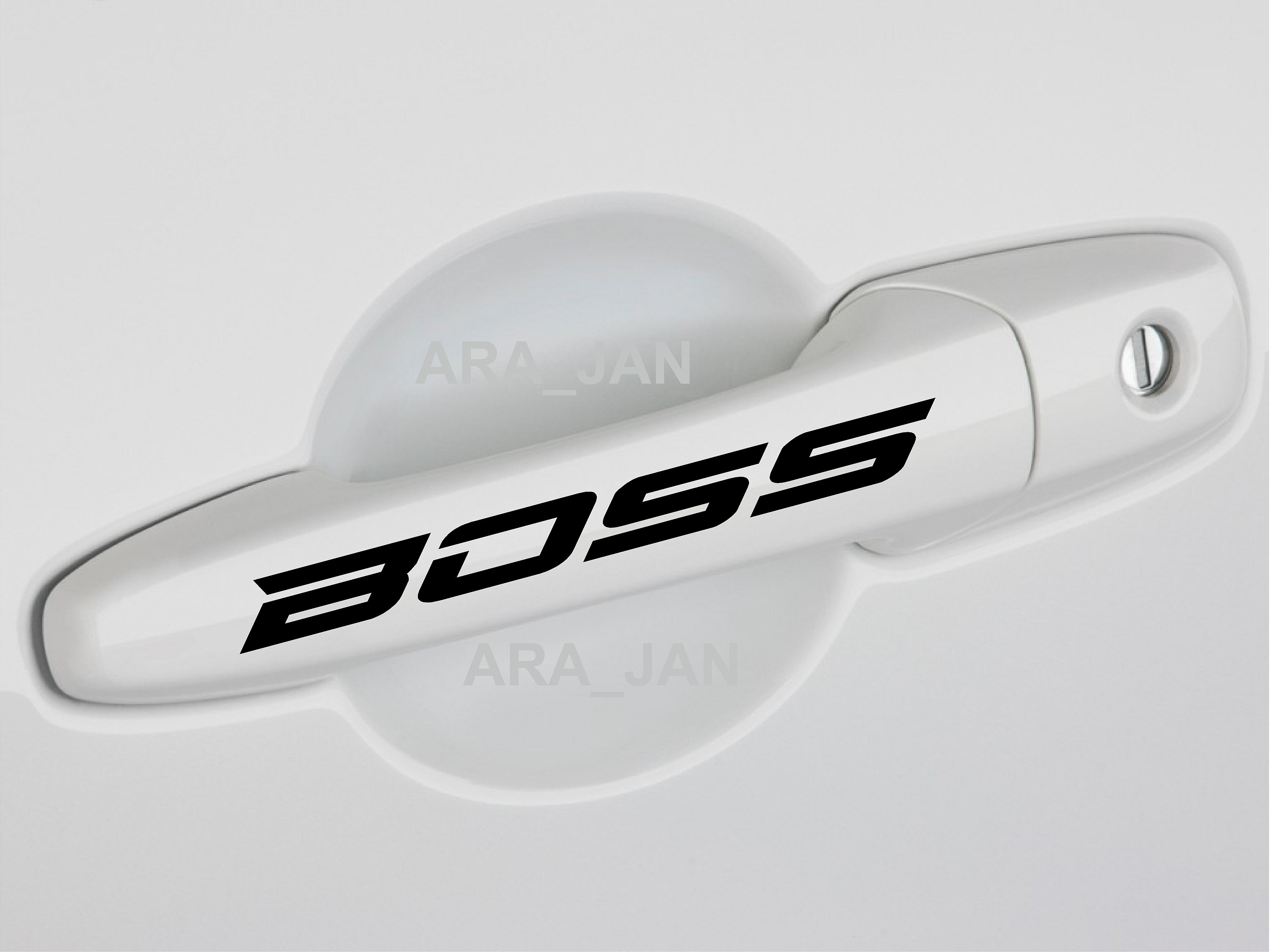 BOSS Vinyl Decal Sport Sticker Racing Car Door Handle Logo - Etsy