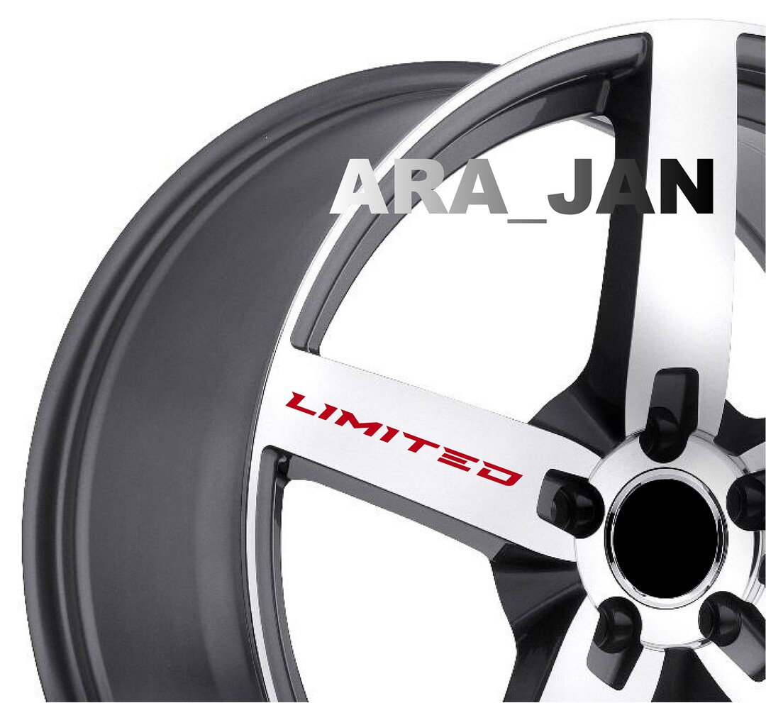 Ppf Sticker Sport Rims LIMITED Sport Vinyl Decal Racing Sticker Car Wheels Rims Logo Emblem ...
