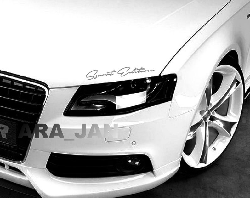 Sport Edition Vinyl Decal Sticker Sport Racing Car Logo Emblem Etsy