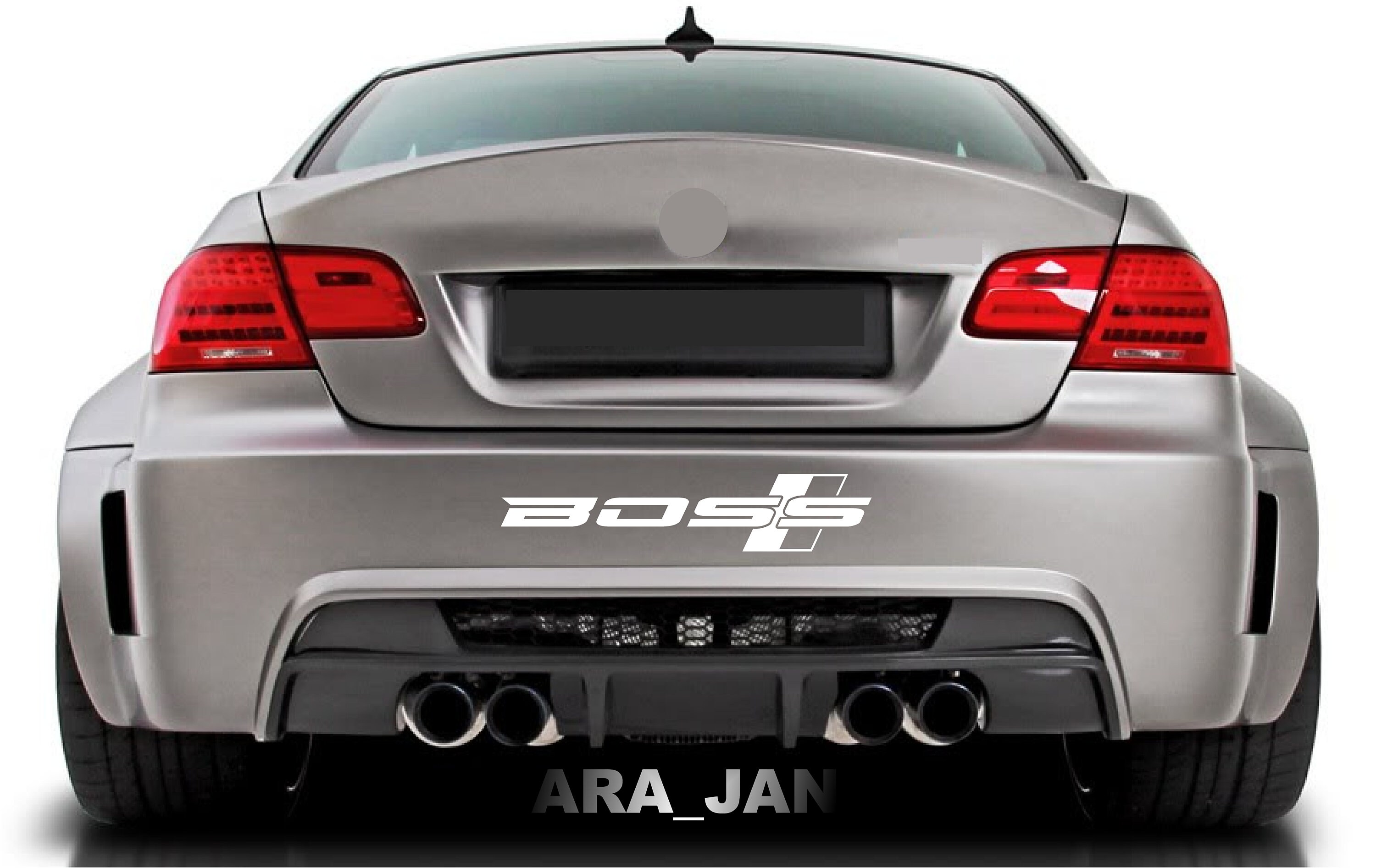 BOSS Sport Car Sticker Decal (18
