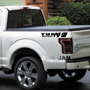 Emblema de logo de pegatina de TURBO DIESEL vinilo Decal carro camioneta 4 X 4 4WD sport racing