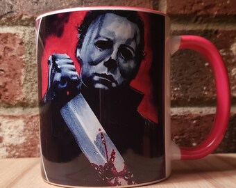 Michael Myers Inspired Coffee Cup Mug