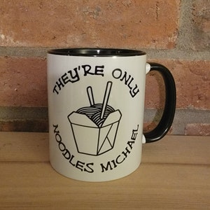 Custom printed coffee tea mug cup lost boys inspired