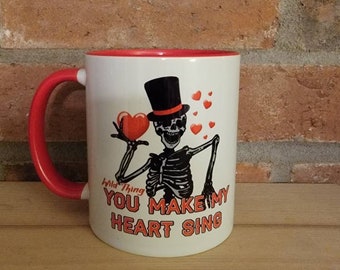Wild thing you make my heart sing coffee mug