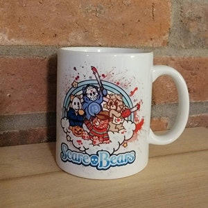 Twist on care bears, scare bears mug cup