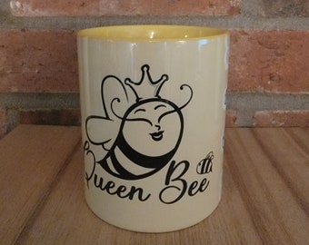 Tasse/tasse à café ou à thé de 11 oz, reine des abeilles