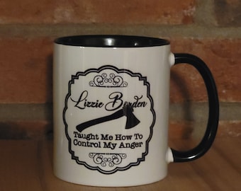 11 oz coffee mug lizzie borden