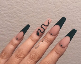 Snake Nails Etsy We offers nail snake products. snake nails etsy