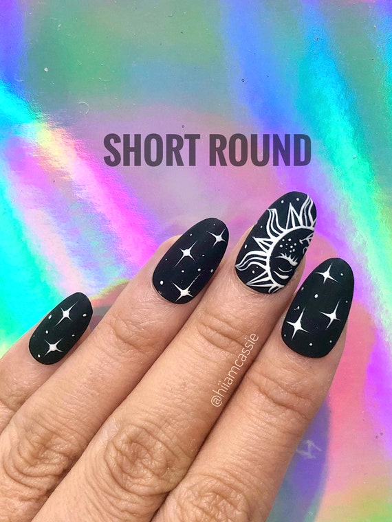 Featured image of post View 20 Sun And Moon Acrylic Nails