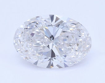 Ideal 1ct Oval VVS2 - E Color Lab Grown Diamond | 1 ct Diamond | 1 Carat Loose Lab Diamond | IGI CVD Lab Created | Ideal Cut Oval Shape