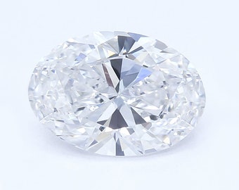 Ideal 1ct Oval VS1 - E Color Lab Grown Diamond | 1 ct Diamond | 1 Carat Loose Lab Diamond | IGI CVD Lab Created | Ideal Cut Oval Shape