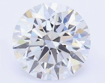 Ideal 1CT VVS2 E Color Lab Grown Diamond | 1 CT Diamond Ideal Cut | Loose Round Lab Diamond 1 Carat | CVD Lab Grown Diamond 6.4 mm 1.00 CT