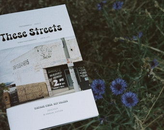 ONLY ONE COPY! These Streets Issue 2 - Photo Zine / Professionally Printed 35mm Photography Zine